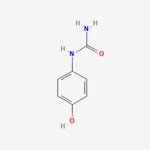 molecular formula C7H8N2O2 B8817640 p-Ureidophenol CAS No. 1566-41-2