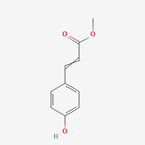 molecular formula C10H10O3 B8817706 2-Propenoic acid, 3-(4-hydroxyphenyl)-, methyl ester 