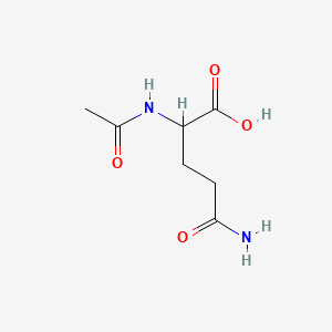 molecular formula C7H12N2O4 B8817763 Acetylglutamine CAS No. 5817-09-4