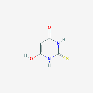 molecular formula C4H4N2O2S B8817847 2-mercaptopyrimidine-4,6-diol CAS No. 5658-01-5