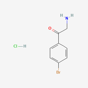 molecular formula C8H9BrClNO B8817855 4-Bromophenacylamine hydrochloride 