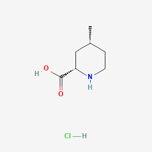 rac-(2R,4S)-4-methylpiperidine-2-carboxylic acid hydrochloride