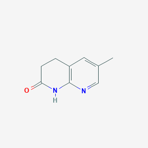 6-Methyl-3,4-dihydro-1,8-naphthyridin-2(1H)-one