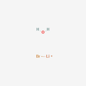 molecular formula BrH2LiO B088217 Lithium bromide hydrate CAS No. 13453-70-8