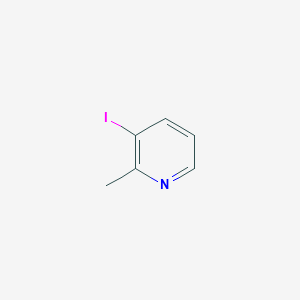 molecular formula C6H6IN B088220 3-Iodo-2-methylpyridine CAS No. 15112-62-6