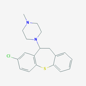 molecular formula C19H21ClN2S B088231 Clorotepine CAS No. 13448-22-1