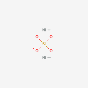 molecular formula Ni2O4Si B088234 Dinickel orthosilicate CAS No. 13775-54-7