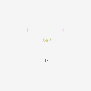 molecular formula GaI3 B088236 Gallium triiodide CAS No. 13450-91-4
