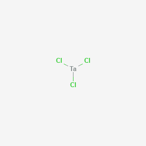 molecular formula Cl3Ta B088243 Tantalum trichloride CAS No. 13569-67-0