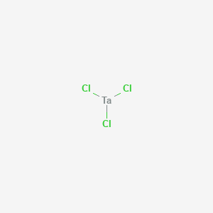 molecular formula Cl3Ta B088243 Tantalum chloride (TaCl3) CAS No. 13569-67-0