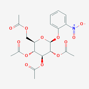 molecular formula C20H23NO12 B088258 2-Nitrophenyl 2,3,4,6-tetra-O-acetyl-beta-D-glucopyranoside CAS No. 14581-85-2