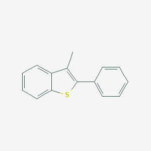 molecular formula C15H12S B088276 3-Methyl-2-phenyl-1-benzothiophene CAS No. 10371-50-3