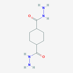 molecular formula C8H16N4O2 B088324 1,4-Cyclohexanedicarbohydrazide CAS No. 13044-03-6