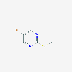 molecular formula C5H5BrN2S B088330 5-Bromo-2-(methylthio)pyrimidine CAS No. 14001-67-3