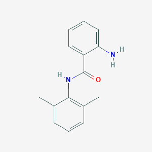 molecular formula C15H16N2O B088333 2-amino-N-(2,6-dimethylphenyl)benzamide CAS No. 13922-38-8