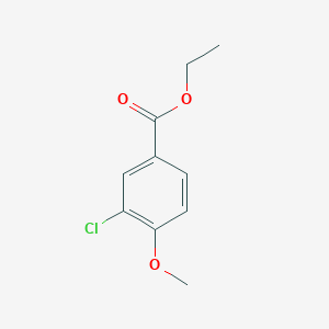 molecular formula C10H11ClO3 B088334 Ethyl 3-chloro-4-methoxybenzoate CAS No. 14670-04-3
