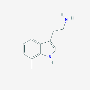 molecular formula C11H14N2 B088337 7-Methyltryptamine CAS No. 14490-05-2