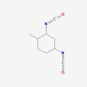 molecular formula C9H12N2O2 B088341 2,4-Diisocyanato-1-methylcyclohexane CAS No. 10581-16-5