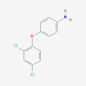 molecular formula C12H9Cl2NO B088344 4-(2,4-Dichlorophenoxy)aniline CAS No. 14861-17-7