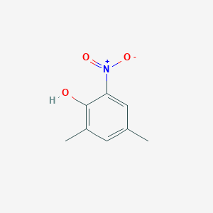 molecular formula C8H9NO3 B088349 2,4-Dimethyl-6-nitrophenol CAS No. 14452-34-7