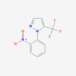 1-(2-nitrophenyl)-5-(trifluoromethyl)-1H-pyrazole