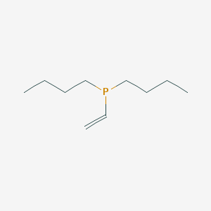 molecular formula C10H21P B088387 Phosphine, dibutylvinyl- CAS No. 13652-22-7