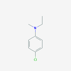 molecular formula C9H12ClN B088395 p-Chloro-N-ethyl-N-methylaniline CAS No. 13519-85-2