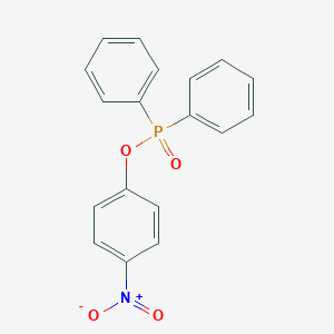 molecular formula C18H14NO4P B088406 4-Nitrophenyl diphenylphosphinate CAS No. 10259-20-8