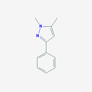 molecular formula C11H12N2 B088409 1,5-Dimethyl-3-phenylpyrazole CAS No. 10250-60-9