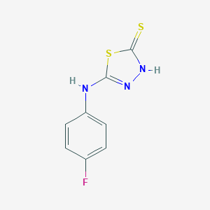 5-[(4-Fluorophenyl)amino]-1,3,4-thiadiazole-2-thiol