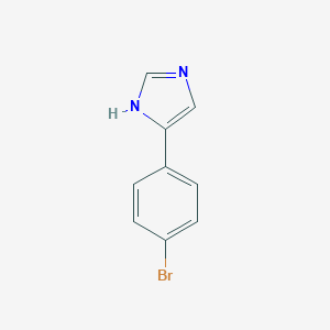 molecular formula C9H7BrN2 B088425 4-(4-Bromophenyl)-1H-imidazole CAS No. 13569-96-5