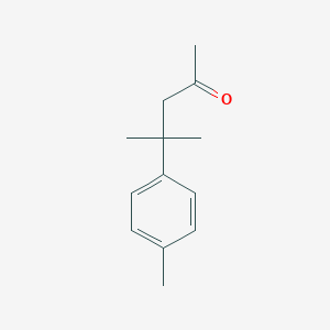 molecular formula C13H18O B088445 4-Methyl-4-(4-methylphenyl)pentan-2-one CAS No. 10528-65-1