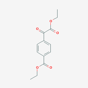molecular formula C13H14O5 B008848 Ethyl 4-carboethoxybenzoylformate CAS No. 102697-43-8