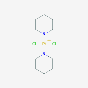 molecular formula C10H10Cl2N2Pt B088486 trans-Dichlorobispyridineplatinum(II) CAS No. 14024-97-6