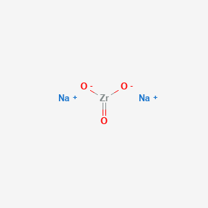 molecular formula Na2O3Zr B088539 锆酸钠 CAS No. 12201-48-8