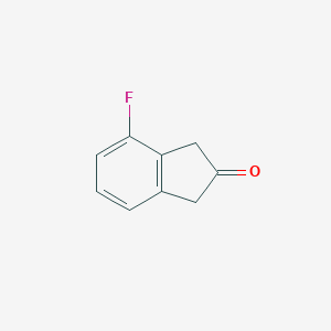 molecular formula C9H7FO B088540 4-Fluoro-1H-inden-2(3H)-one CAS No. 1210824-58-0