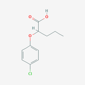 molecular formula C11H13ClO3 B088579 2-(4-chlorophenoxy)pentanoic Acid CAS No. 119061-16-4