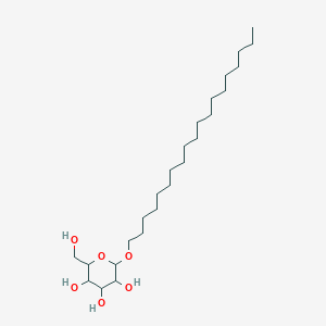 molecular formula C25H50O6 B008858 Nonadecyl D-glucoside CAS No. 100231-67-2