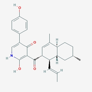 molecular formula C27H31NO4 B088590 Ilicicolin H CAS No. 12689-26-8