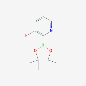 molecular formula C11H15BFNO2 B088605 3-Fluoro-2-(4,4,5,5-tetramethyl-1,3,2-dioxaborolan-2-yl)pyridine CAS No. 1309982-68-0