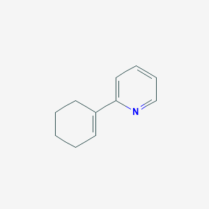 molecular formula C11H13N B088631 2-(1-Cyclohexen-1-yl)pyridine CAS No. 14159-55-8