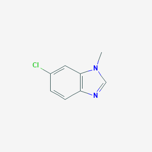 molecular formula C8H7ClN2 B088658 6-chloro-1-methyl-1H-benzimidazole CAS No. 10406-94-7