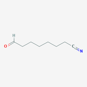 molecular formula C8H13NO B088671 7-Cyanoheptanal CAS No. 13050-09-4