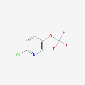 molecular formula C6H3ClF3NO B088679 2-Chloro-5-(trifluoromethoxy)pyridine CAS No. 1206972-45-3