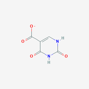 molecular formula C5H3N2O4- B088723 Uracil-5-carboxylate CAS No. 13345-19-2