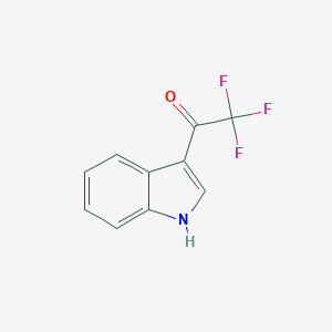 B088726 3-(Trifluoroacetyl)indole CAS No. 14618-45-2