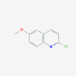 molecular formula C10H8ClNO B088731 2-Chloro-6-methoxyquinoline CAS No. 13676-02-3