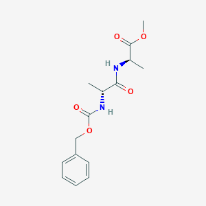 molecular formula C15H20N2O5 B008875 Z-D-Ala-D-Ala-OMe CAS No. 19914-26-2