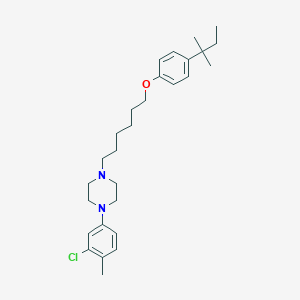 molecular formula C28H41ClN2O B088759 Teroxalene CAS No. 14728-33-7