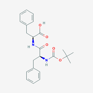 molecular formula C23H28N2O5 B088767 Boc-Phe-Phe-OH CAS No. 13122-90-2